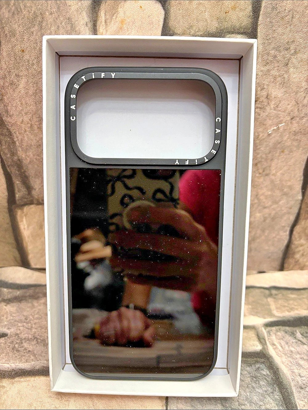 CASETiFY Mirror Case with MagSafe Black Phone Case